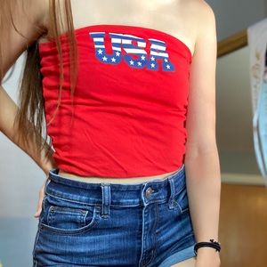 USA tube top